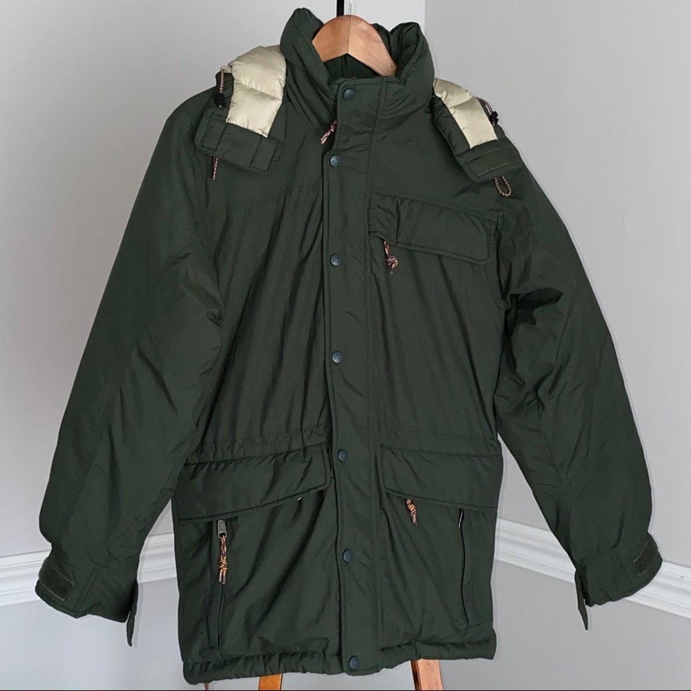 Eastern Mountain Sports Green Jacket Coat Small